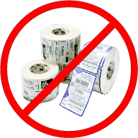 Eliminate the need for pre-printed barcode labels.  Print your own durable permanent labels 